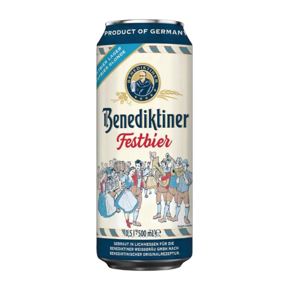 Thùng 24 lon 500ml Benediktiner Festbier